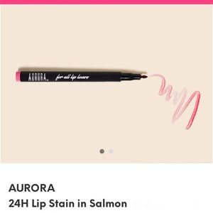 Aurora lip stain in Salmon